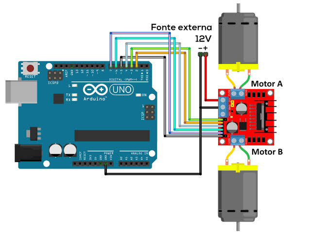 Ponte H Genérica L298N